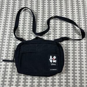 Disney x Ambush x Uniqlo Crossbody Bag Black 10in x 7in Preowned